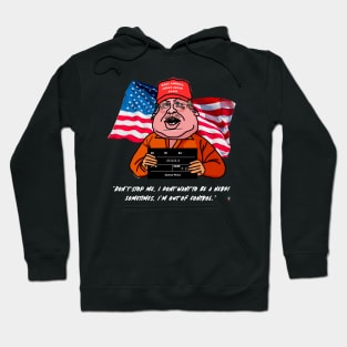 TRUMP TAKING A MUGSHOT Hoodie